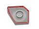 RedRock Cargo Speaker Cover Kit; Stainless (21-24 Bronco)