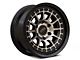 KMC Canyon Satin Black with Gray Tint 6-Lug Wheel; 17x8; 20mm Offset (21-24 Bronco, Excluding Raptor)