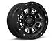 Pro Comp Wheels Cognos Satin Black Milled 6-Lug Wheel; 17x9; -6mm Offset (21-24 Bronco, Excluding Raptor)