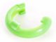 Rugged Ridge 3/4-Inch D-Ring Shackle Isolators; Green; Set of Two