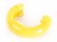 Rugged Ridge 3/4-Inch D-Ring Shackle Isolators; Yellow; Set of Two