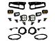 Baja Designs S2 SAE Pro LED Fog Light Pocket Kit with Upfitter Switch Harness; Amber (21-24 Bronco w/ Modular Front Bumper)