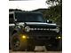 Baja Designs S2 SAE Sportsman LED Fog Light Pocket Kit with Toggle Switch; Clear (21-24 Bronco w/ Modular Front Bumper)