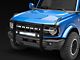 Beacon Grille Guard with 20-Inch LED Light Bar; Black (21-24 Bronco, Excluding Raptor)