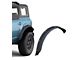 Fender Flares; Rear; Textured Black (21-24 Bronco 2-Door)