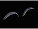 Heavy Duty Fender Flares; Front and Rear; Textured Black (21-24 Bronco 2-Door)