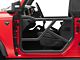 Tubular Front and Rear Doors; Black (21-24 Bronco 4-Door)