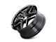 Touren TR79 Gloss Black 6-Lug Wheel; 18x8.5; 30mm Offset (22-24 Bronco Raptor)