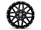 XD Grenade Gloss Black 6-Lug Wheel; 18x9; 18mm Offset (22-24 Bronco Raptor)