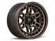 Fuel Wheels Nitro Matte Bronze 6-Lug Wheel; 17x9; 1mm Offset (22-24 Bronco Raptor)