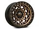 Fuel Wheels Unit Bronze with Matte Black Ring 6-Lug Wheel; 17x9; 1mm Offset (22-24 Bronco Raptor)