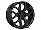 PR169 Matte Black 6-Lug Wheel; 20x9; 27mm Offset (21-24 Bronco, Excluding Raptor)