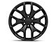 PR169 Matte Black 6-Lug Wheel; 20x9; 27mm Offset (21-24 Bronco, Excluding Raptor)