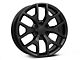 PR169 Matte Black 6-Lug Wheel; 20x9; 27mm Offset (21-24 Bronco, Excluding Raptor)