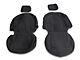 Body Armor 4x4 Front Seat Covers; Black (21-24 Bronco)