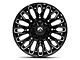 Fuel Wheels Strike Gloss Black Milled 6-Lug Wheel; 20x10; -18mm Offset (21-24 Bronco, Excluding Raptor)