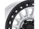 KMC IMS Machined with Matte Black Lip 6-Lug Wheel; 17x8.5; -10mm Offset (22-24 Bronco Raptor)