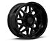 Moto Metal Turbine Gloss Black 6-Lug Wheel; 20x9; 1mm Offset (22-24 Bronco Raptor)