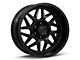 Moto Metal Turbine Gloss Black 6-Lug Wheel; 20x9; 1mm Offset (22-24 Bronco Raptor)