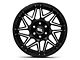 Moto Metal Turbine Gloss Black with Machined Face 6-Lug Wheel; 20x9; 20mm Offset (22-24 Bronco Raptor)