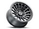 ICON Alloys Recon SLX Satin Black 6-Lug Wheel; 18x9; 6mm Offset (22-24 Bronco Raptor)