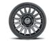 ICON Alloys Recon SLX Satin Black 6-Lug Wheel; 18x9; 6mm Offset (22-24 Bronco Raptor)