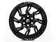 Fuel Wheels Lockdown Gloss Black Milled 6-Lug Wheel; 20x10; -18mm Offset (21-24 Bronco, Excluding Raptor)