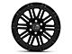 XD Double Deuce Satin Black 6-Lug Wheel; 20x12; -44mm Offset (21-24 Bronco, Excluding Raptor)