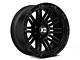 XD Double Deuce Satin Black 6-Lug Wheel; 20x12; -44mm Offset (21-24 Bronco, Excluding Raptor)