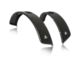 Attica 4x4 Frontier Series Fender Flares; Rear; Textured Black (21-24 Bronco)