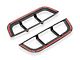 RedRock Off Road Side Marker Guards; Black (21-24 Bronco)