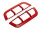 RedRock Off Road Side Marker Guards; Red (21-24 Bronco)