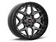 Vortek Off-Road VRT-603 Matte Titanium with Black Bead Ring 6-Lug Wheel; 18x9; -12mm Offset (22-24 Bronco Raptor)