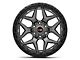 Vortek Off-Road VRT-603 Matte Titanium with Black Bead Ring 6-Lug Wheel; 18x9; -12mm Offset (22-24 Bronco Raptor)