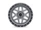 Black Rhino Kelso Battleship Gray with Black Ring 6-Lug Wheel; 17x9; 0mm Offset (22-24 Bronco Raptor)