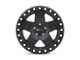 Black Rhino Crawler Matte Black 6-Lug Wheel; 18x9.5; 12mm Offset (22-24 Bronco Raptor)