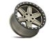 Black Rhino Attica Matte Bronze with Black Ring 6-Lug Wheel; 20x9.5; 12mm Offset (22-24 Bronco Raptor)