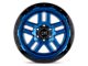 Black Rhino Barstow Dearborn Blue with Black Ring 6-Lug Wheel; 20x9.5; 12mm Offset (22-24 Bronco Raptor)