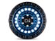 Black Rhino Sentinel Cobalt Blue with Black Ring 6-Lug Wheel; 20x9.5; 12mm Offset (22-24 Bronco Raptor)