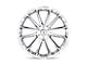 Status Goliath Chrome 6-Lug Wheel; 24x9.5; 30mm Offset (22-24 Bronco Raptor)