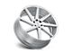 Status Brute Silver with Brushed Machined Face 6-Lug Wheel; 26x10; 30mm Offset (22-24 Bronco Raptor)