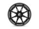 Fuel Wheels Hammer Gloss Black Milled 6-Lug Wheel; 22x12; -44mm Offset (22-24 Bronco Raptor)