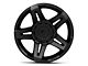 Fuel Wheels SFJ Matte Black 6-Lug Wheel; 20x10; -18mm Offset (21-24 Bronco, Excluding Raptor)