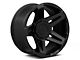 Fuel Wheels SFJ Matte Black 6-Lug Wheel; 20x12; -44mm Offset (21-24 Bronco, Excluding Raptor)