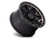 Fuel Wheels Traction Matte Black with Double Dark Tint 6-Lug Wheel; 17x9; 1mm Offset (22-24 Bronco Raptor)