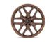 Fuel Wheels Flux Platinum Bronze 6-Lug Wheel; 22x9.5; 20mm Offset (22-24 Bronco Raptor)