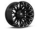 Fuel Wheels Strike Gloss Black Milled 6-Lug Wheel; 22x12; -44mm Offset (21-24 Bronco, Excluding Raptor)