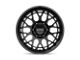 KMC Technic Satin Black 6-Lug Wheel; 17x8.5; 18mm Offset (22-24 Bronco Raptor)