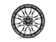 Moto Metal MO806 Gloss Black Machined 6-Lug Wheel; 20x10; -18mm Offset (22-24 Bronco Raptor)