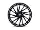 Moto Metal Combat Gloss Black Milled 6-Lug Wheel; 22x12; -44mm Offset (22-24 Bronco Raptor)